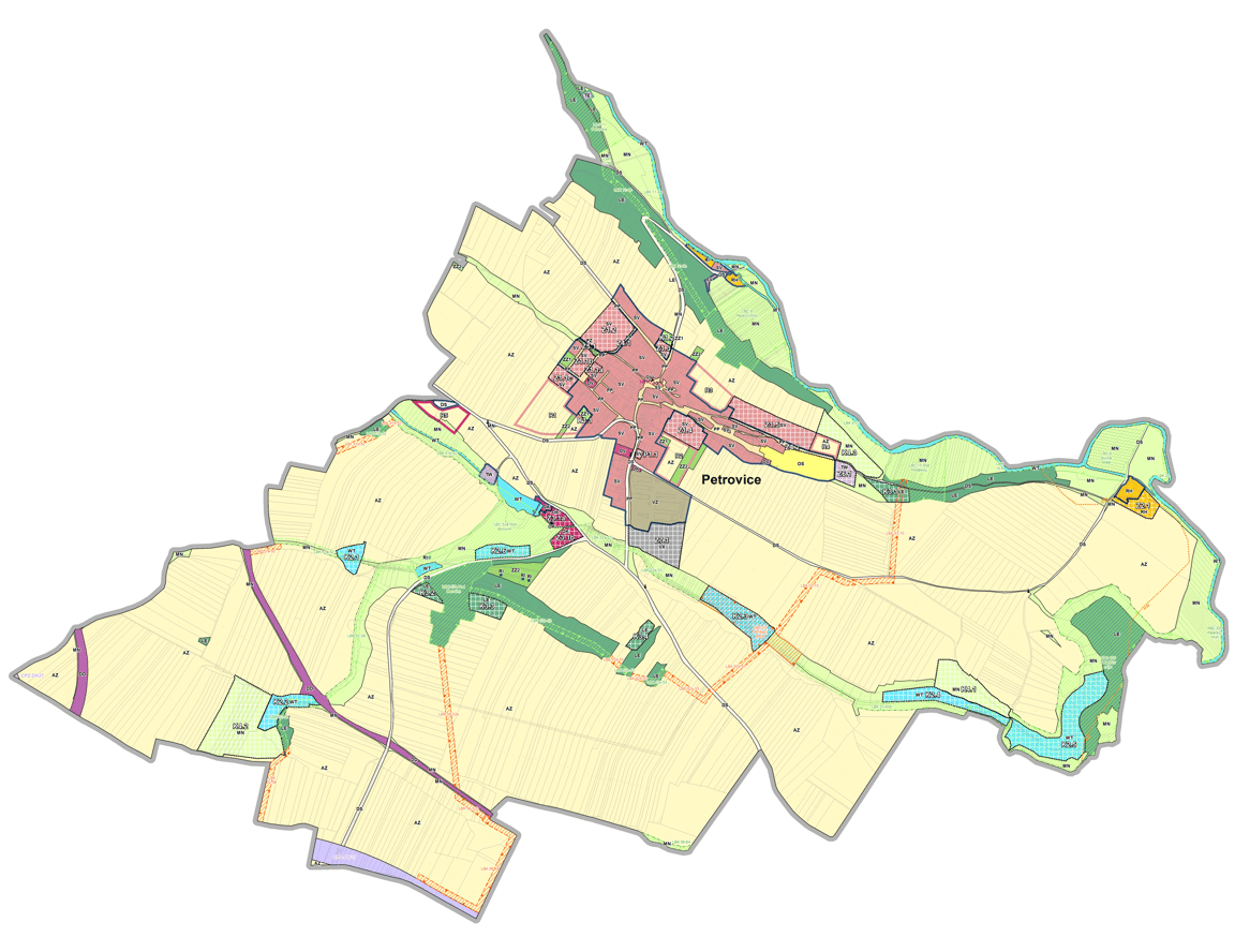 Územní plán Petrovice