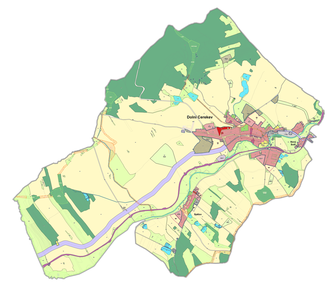 Územní plán Dolní Cerekev