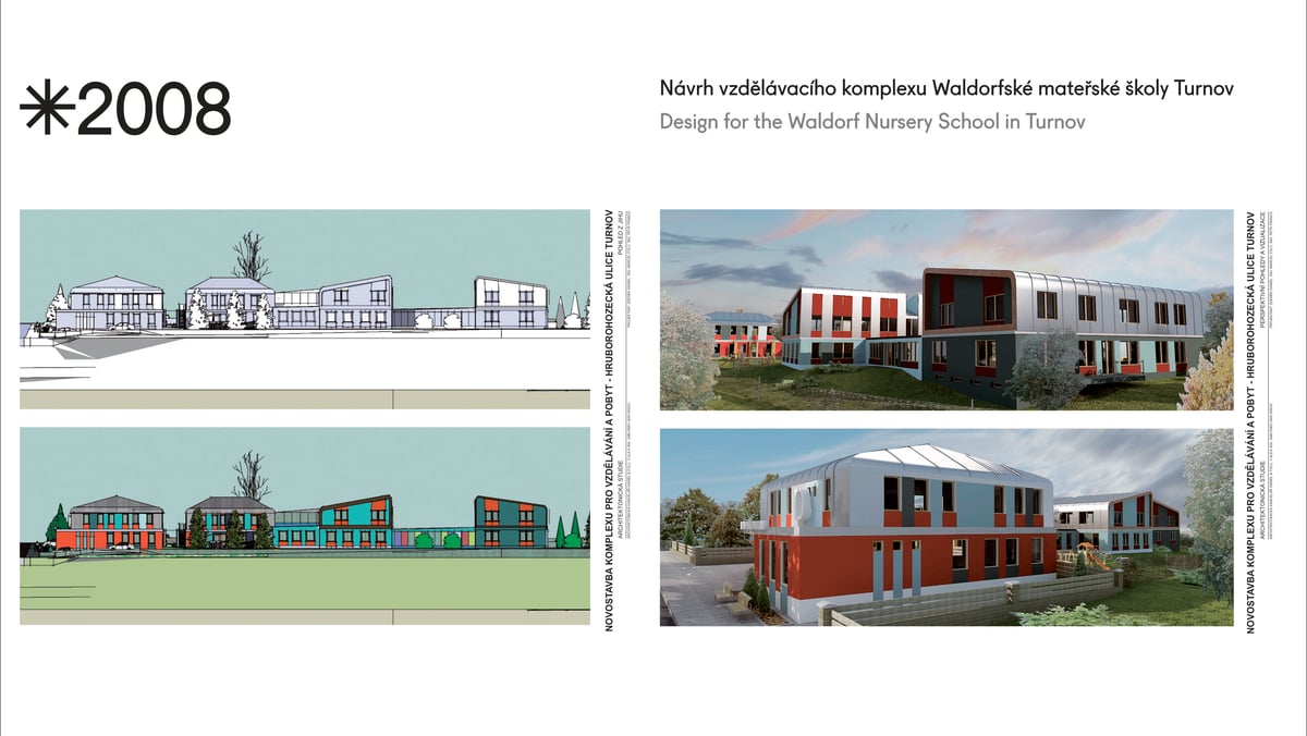 Návrh vzdělávacího komplexu Waldorské mateřské školy Turnov