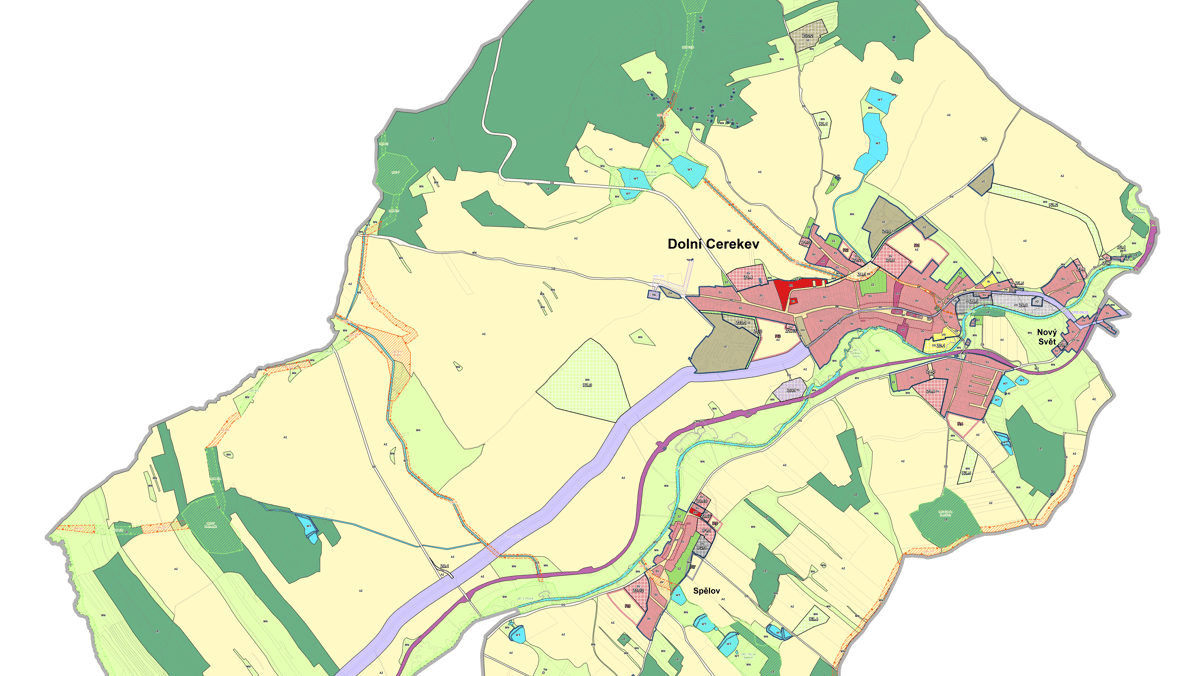 Územní plán Dolní Cerekev