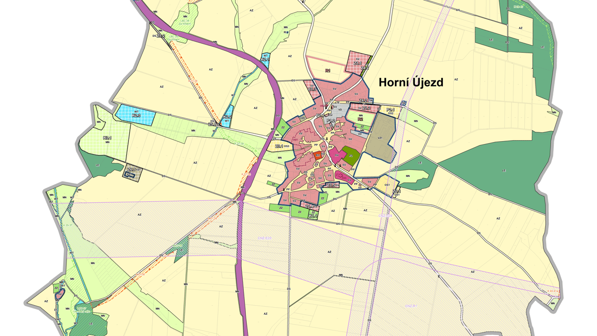 Územní plán Horní Újezd
