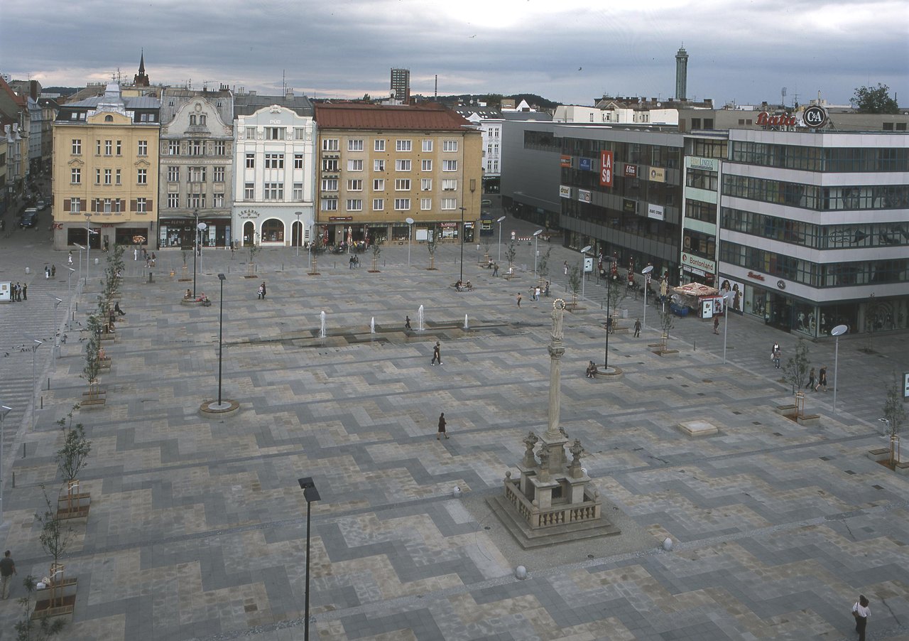 Řešení Masarykova náměstí v Ostravě