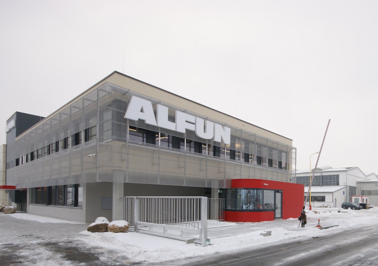 Přístavba administrativní budovy ALFUN Processing