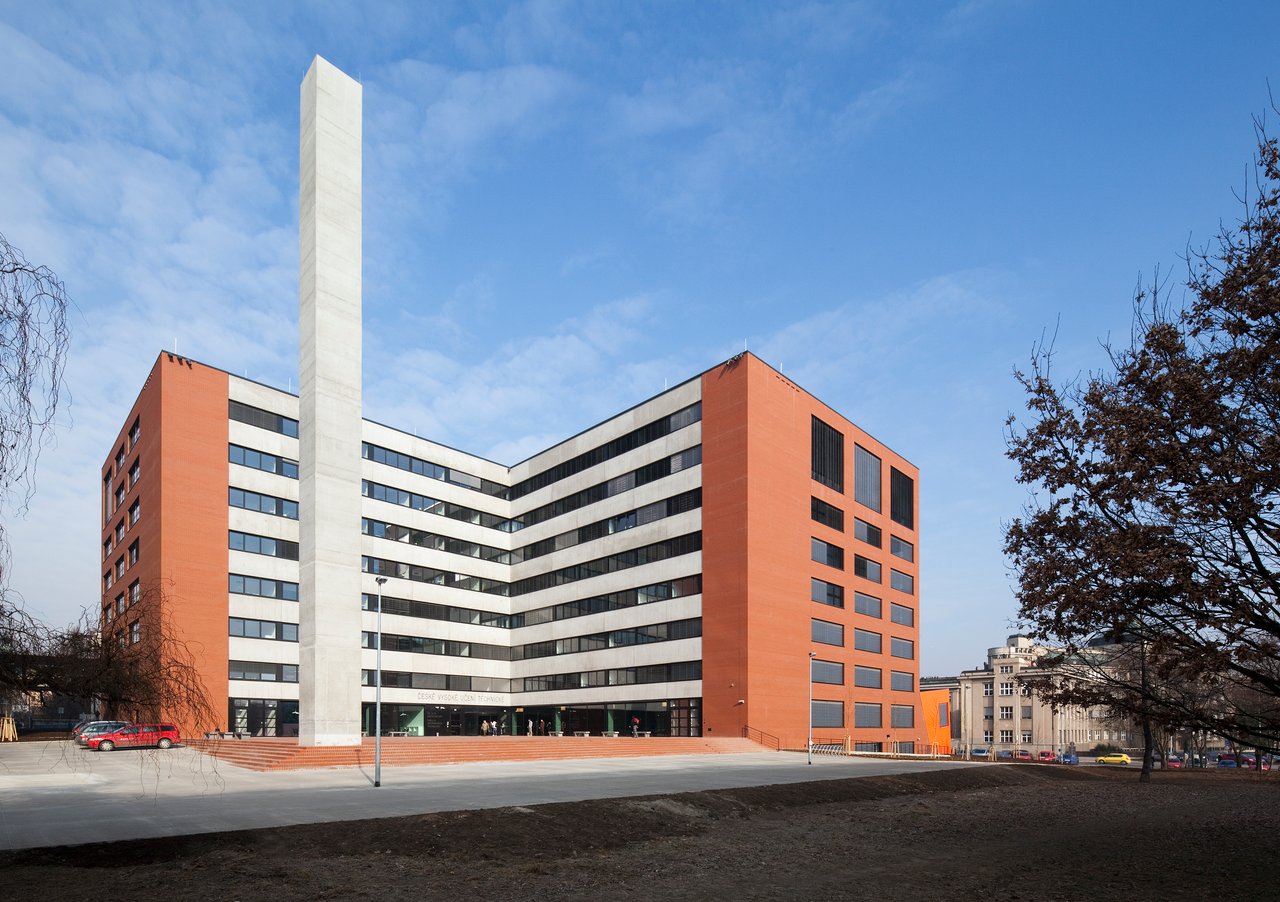 Nová budova Fakulty architektury ČVUT v Praze