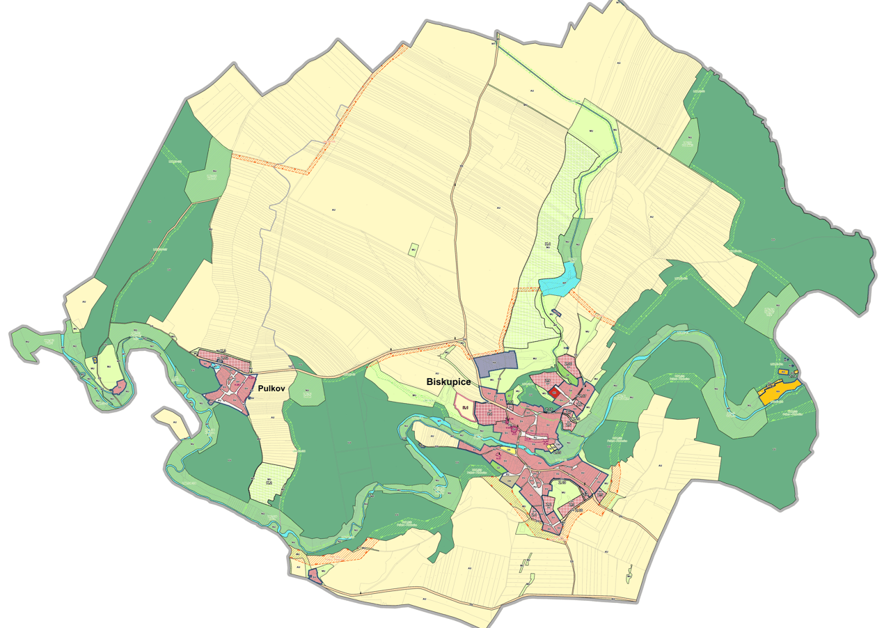 Územní plán Biskupice-Pulkov