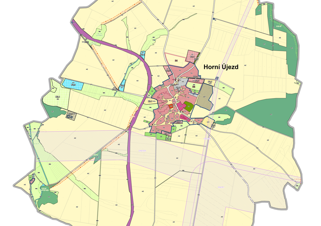 Územní plán Horní Újezd
