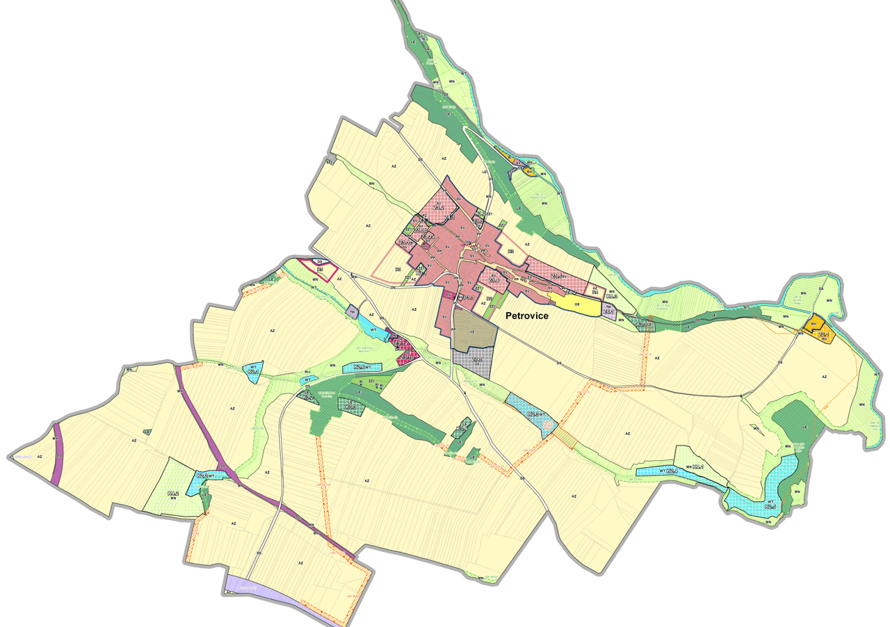 Územní plán Petrovice