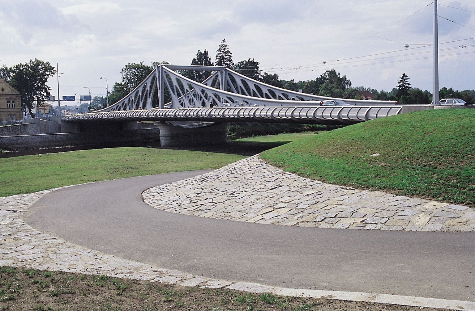 Dlouhý most v Českých Budějovicích