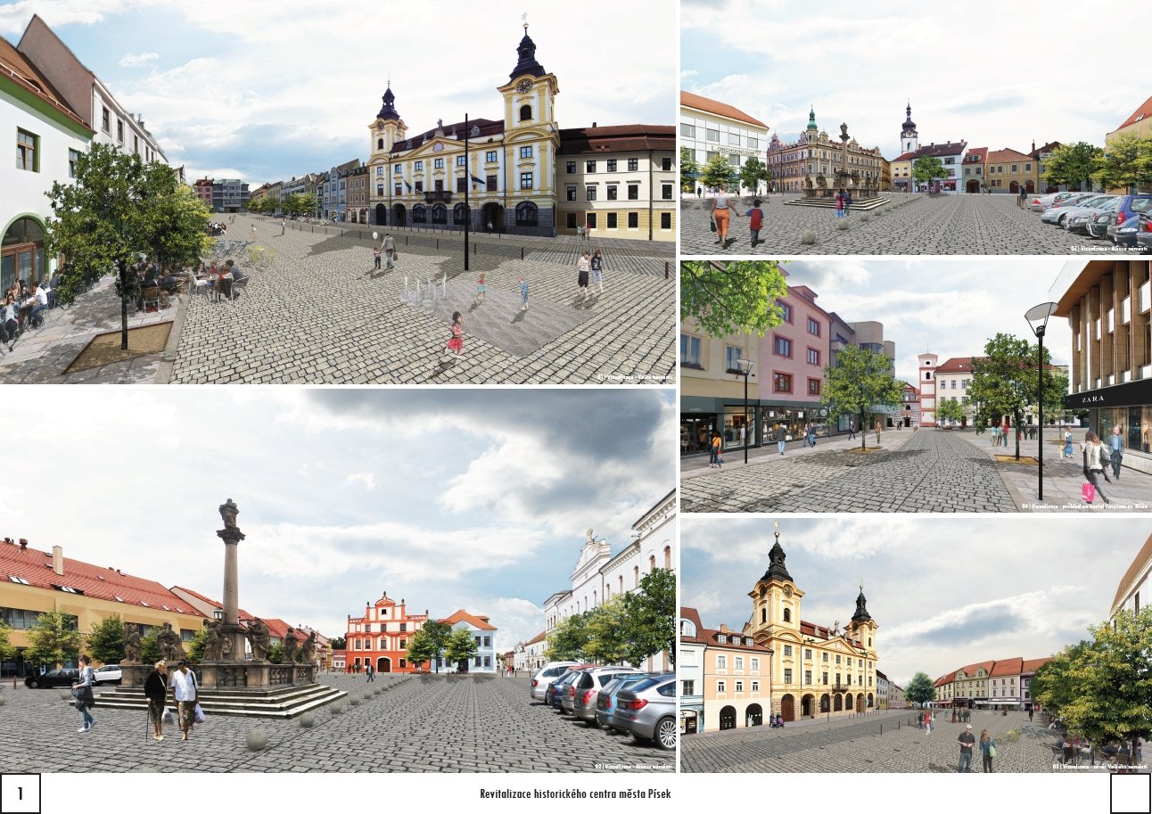 Revitalizace historického centra města Písek