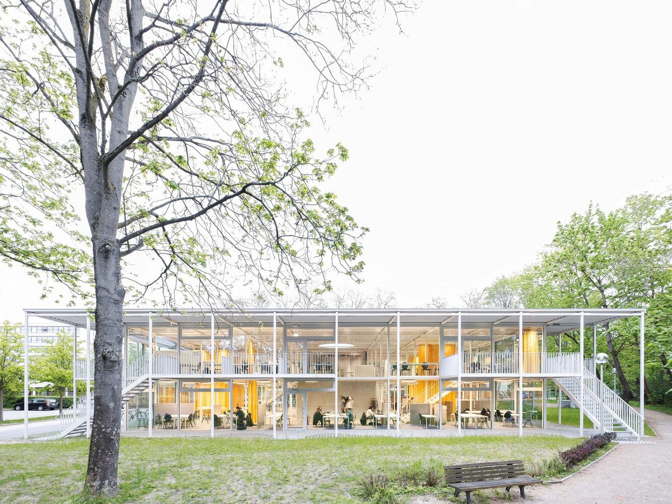 Miese van der Rohe Award 2023 získal pavilon Technické univerzity v německém Braunschweigu