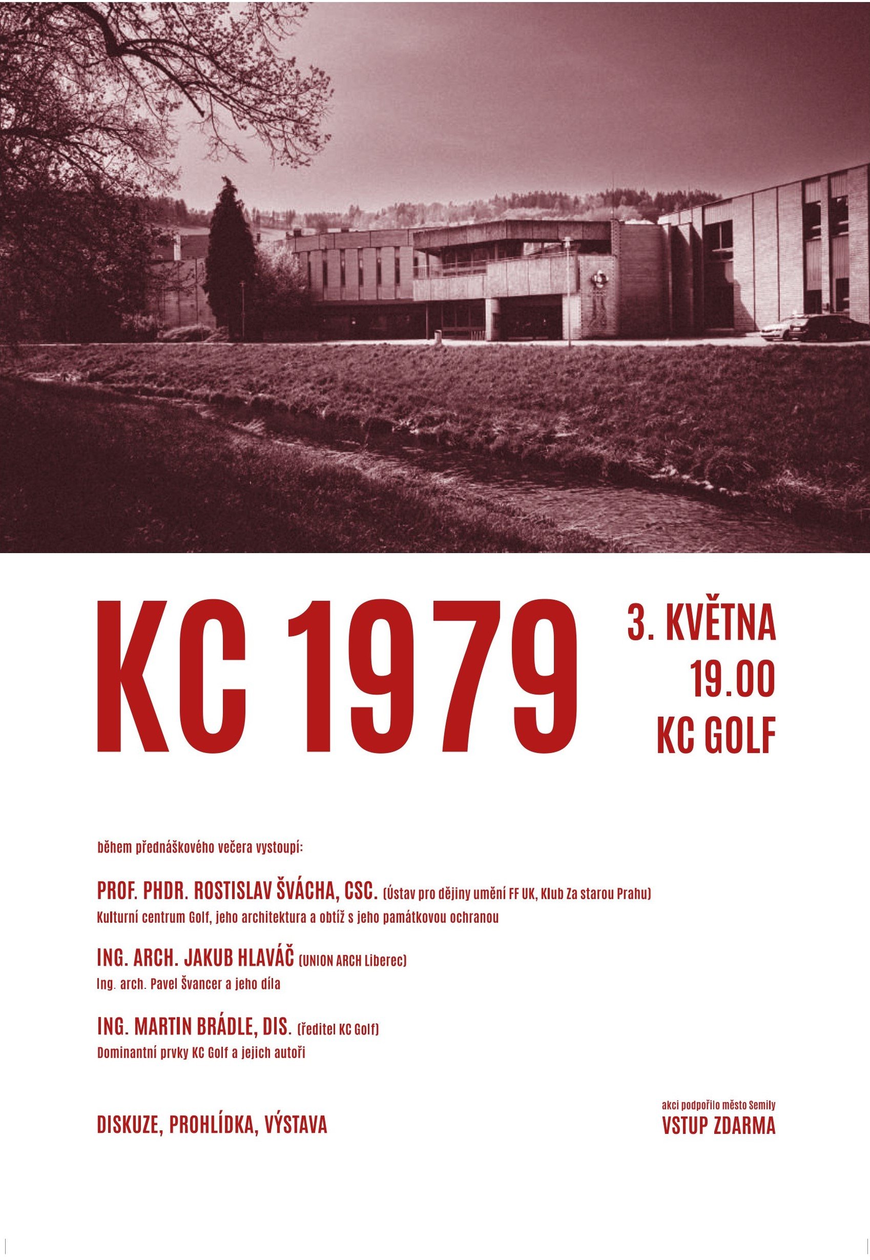 Přednáška KC Golf Semily 1979