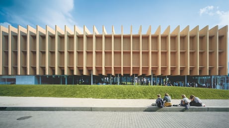 Řešení pavilonu ČR včetně interiéru a okolních ploch na EXPO v Hannoveru
