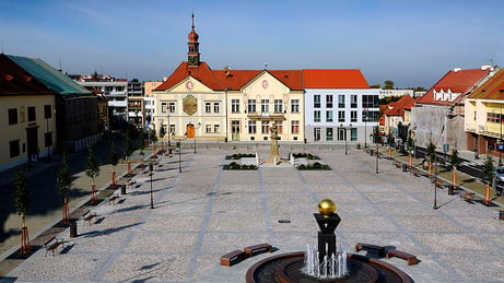 Řešení obnovy Masarykova náměstí a dostavby Pražské ulice v Brandýse
