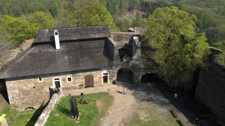Úprava, výhledové využití a provozní vztahy jádra hradu Helfštýna