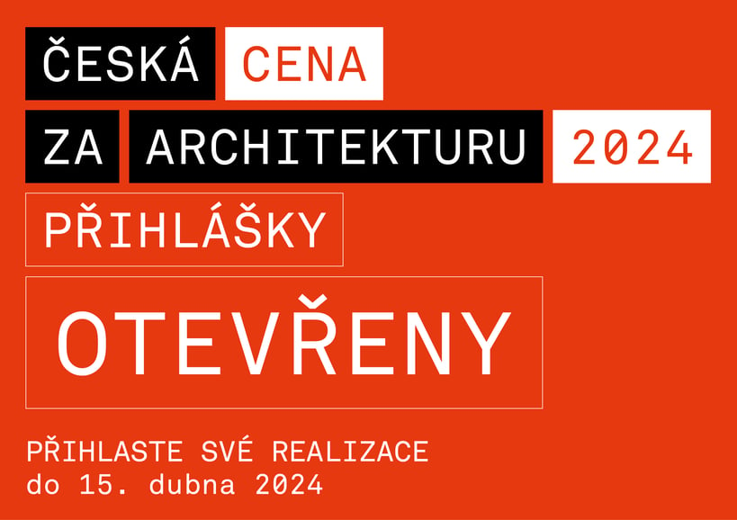 Vyhlašujeme nový ročník České ceny za architekturu